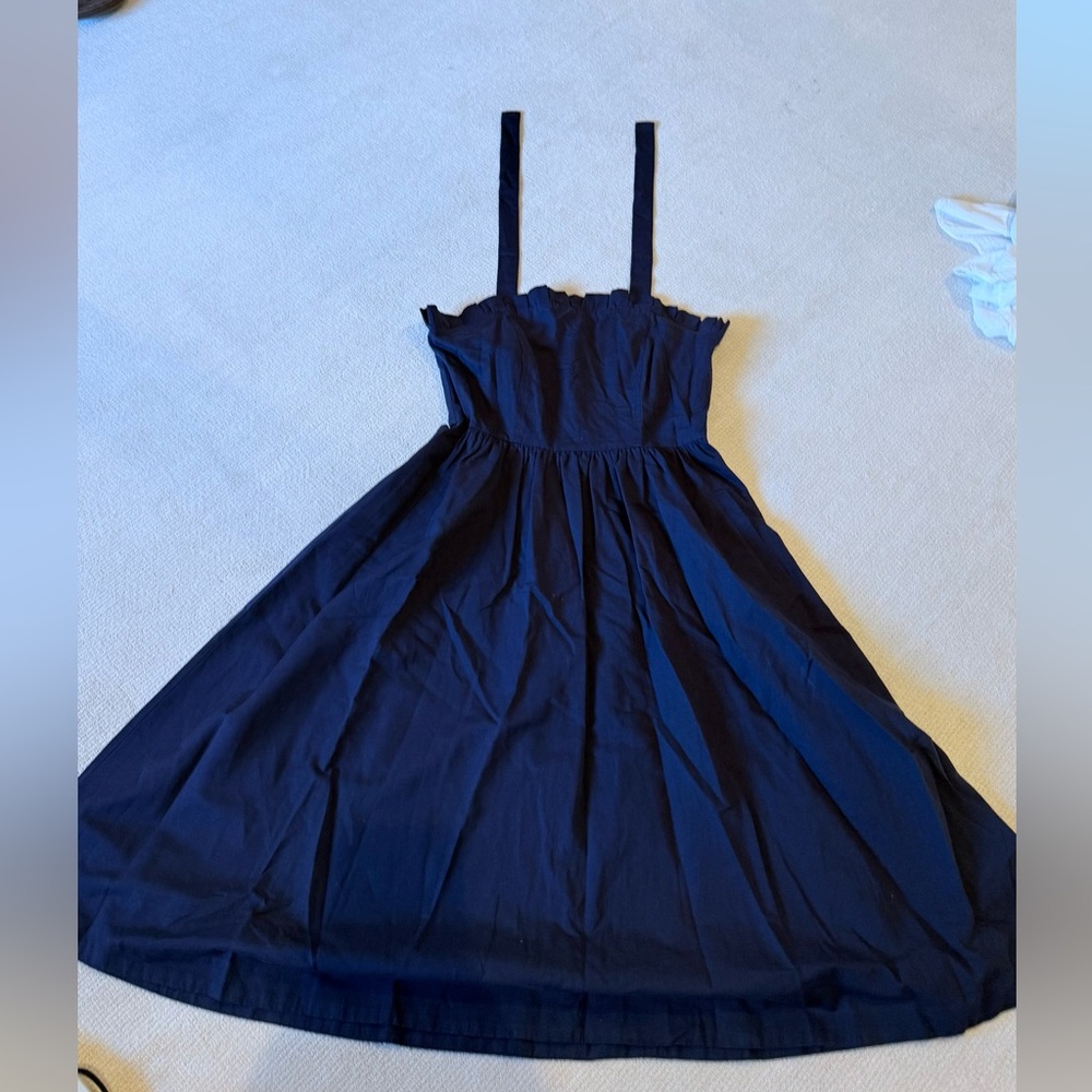 Tyler Boe Navy Dress strapped or strapless